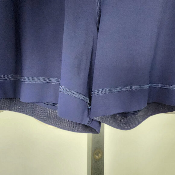 Lululemon Peek Pleat High-Rise Blue Tennis Skirt Size 14 - Picture 4 of 10